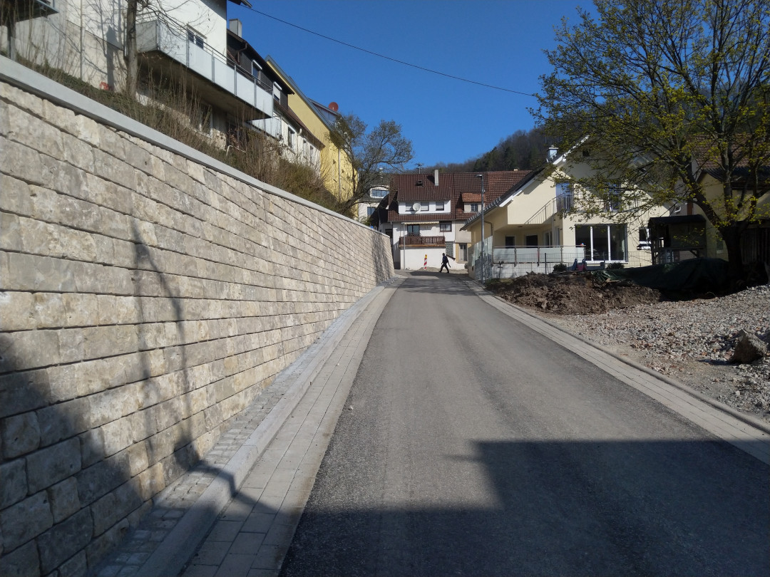Sanierung der Benzingerstraße in Herrenberg-Mönchberg