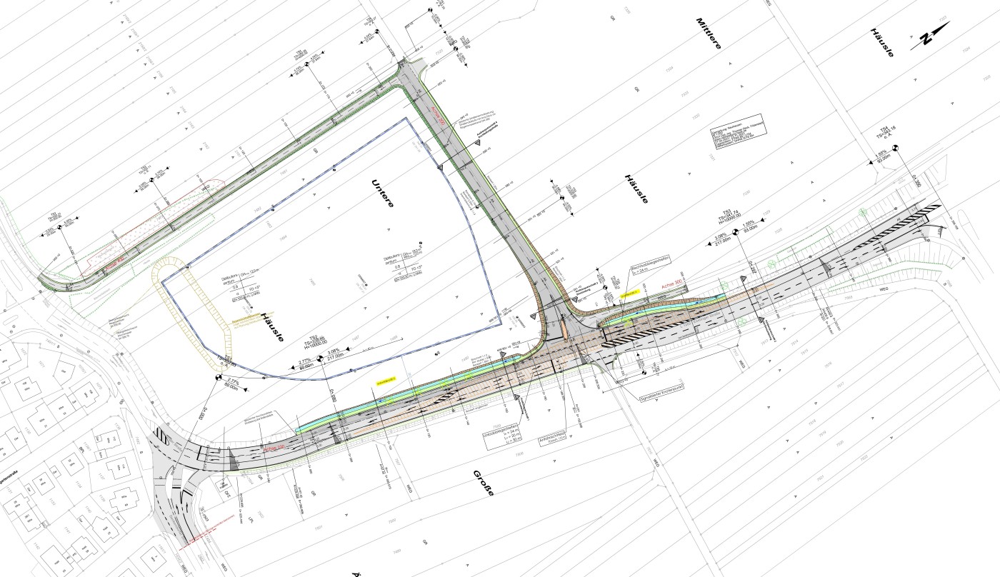 Vollanschluss (L1202) Gewerbegebiet Plieninger Str. Ost